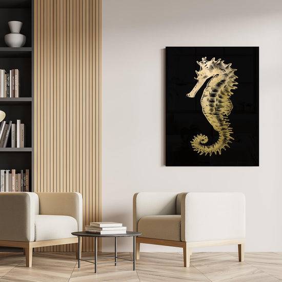 Queen Kerosin Blattgold Bild - Seahorse Weihnachtsangebot