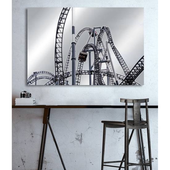 Queen Kerosin Aluminiumbild - Rollercoaster Kostenlose Rückgabe