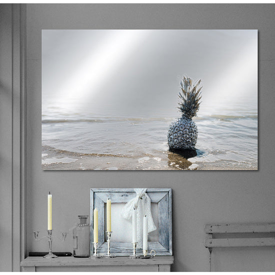 Queen Kerosin Aluminiumbild - Stranded Pineapple Letzte 2 Tage