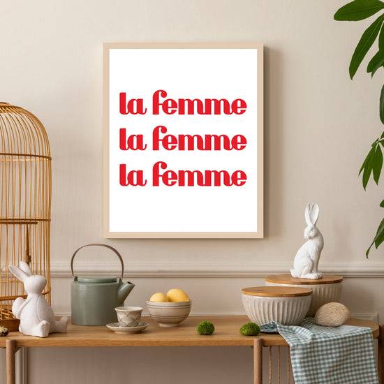 Queen Kerosin Rahmenbild - La Femme La Femme La Femme Clearance-Verkauf
