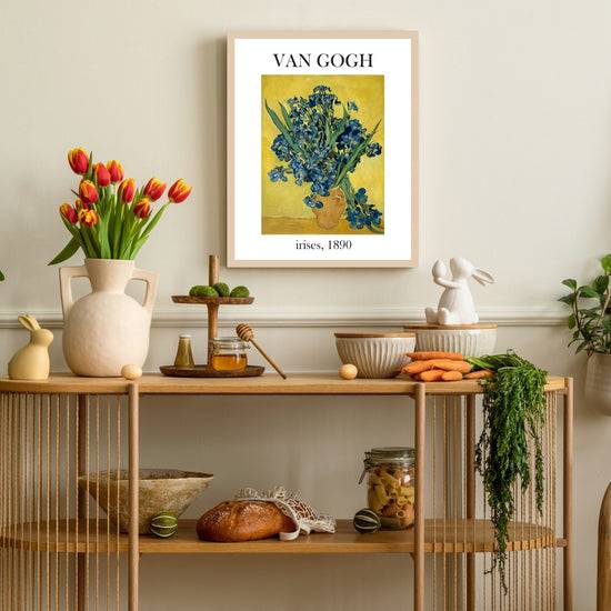 Queen Kerosin Rahmenbild - Van Gogh 1890 Fabrikladen
