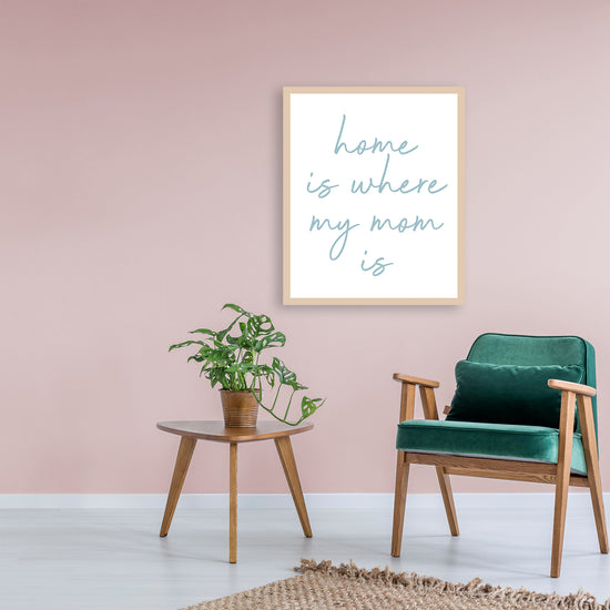 Queen Kerosin Rahmenbild - Home is where your mom is Verkauf