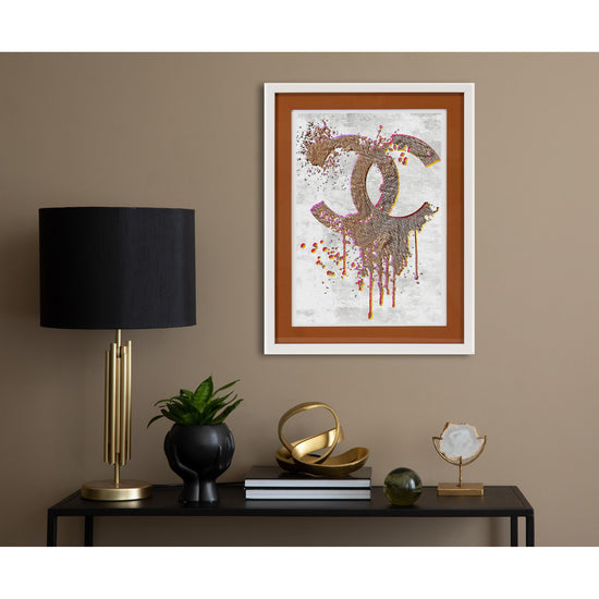 Queen Kerosin Rahmenbild mit Acrylpassepartout - Fashion CC Letzte 2 Tage