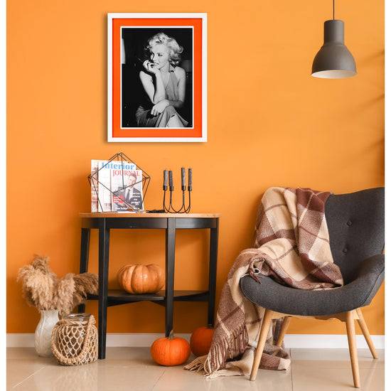 Queen Kerosin Rahmenbild mit Acrylpassepartout - Marilyn Vierteljährliche Förderung