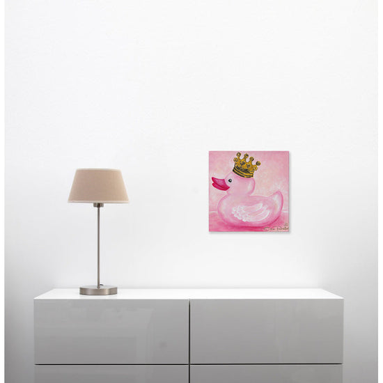 Queen Kerosin Leinwandbild - Ente Pink Rabatte dieses Monats