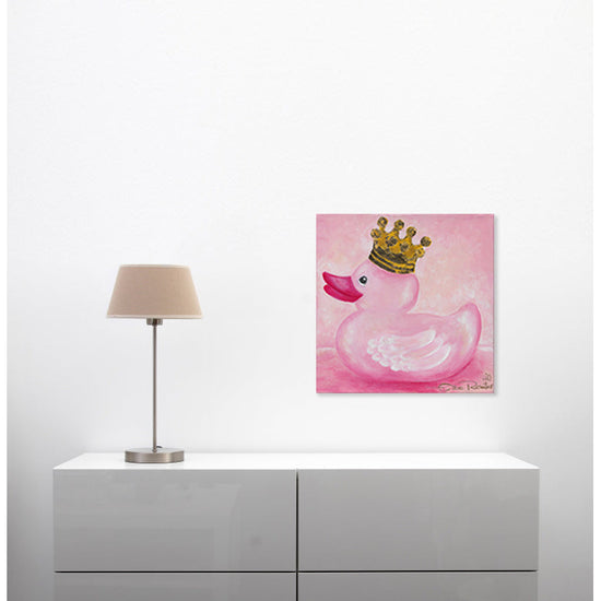 Queen Kerosin Leinwandbild - Ente Pink Rabatte dieses Monats