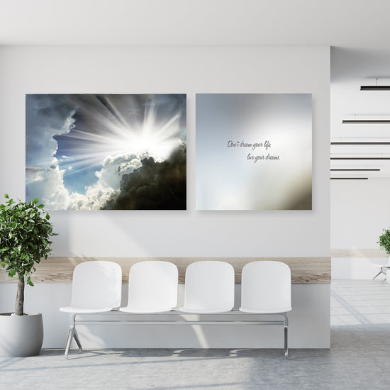 Queen Kerosin Leinwandbild - Live your dreams Fabrik Onlineshop