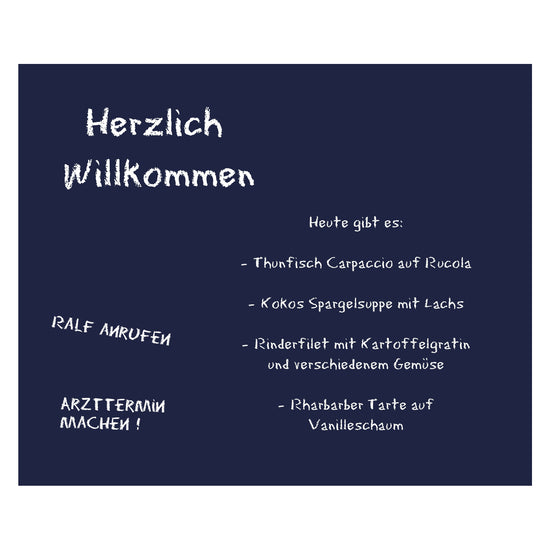 Queen Kerosin Tafelfolie - Blau Osterangebot