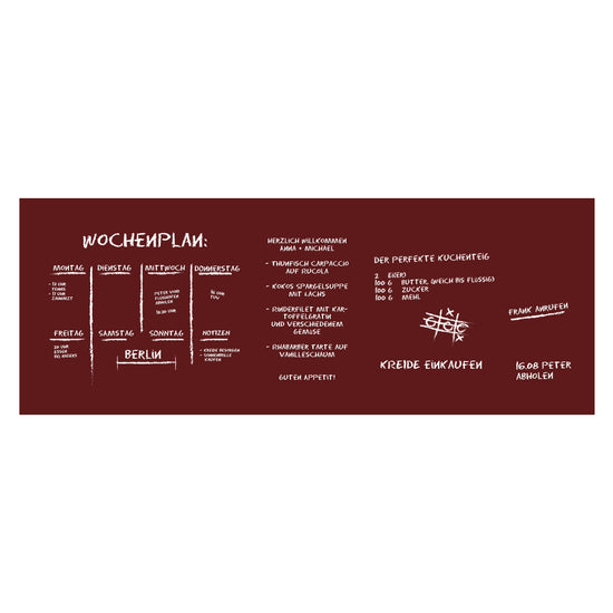 Queen Kerosin Tafelfolie - Rot Jubiläumsangebot