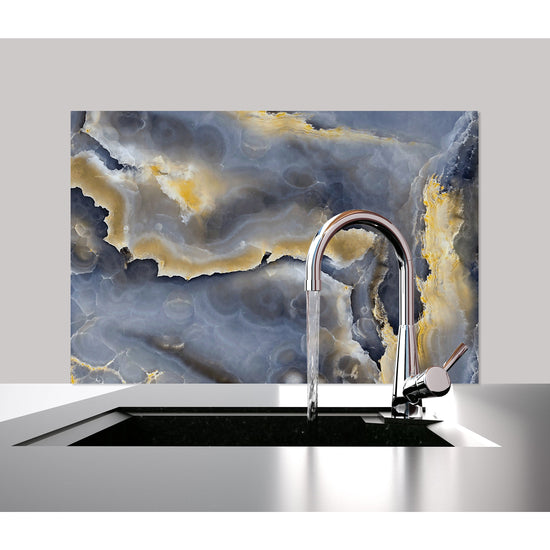 Queen Kerosin Spritzschutz - Grey Marble Bis zu 60% Rabatt