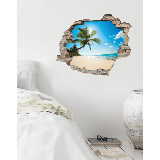 Queen Kerosin 3D Wandtattoo - Paradise Island Speichern exportieren