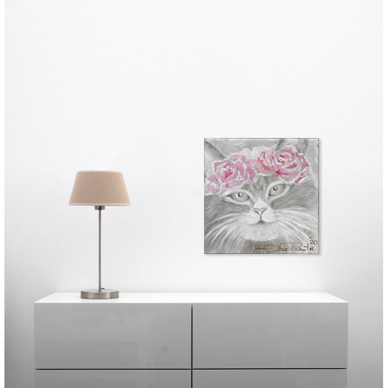 Queen Kerosin Leinwandbild - Kater Pino Limitierter Zeitrabatt