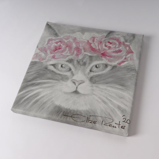 Queen Kerosin Leinwandbild - Kater Pino Limitierter Zeitrabatt