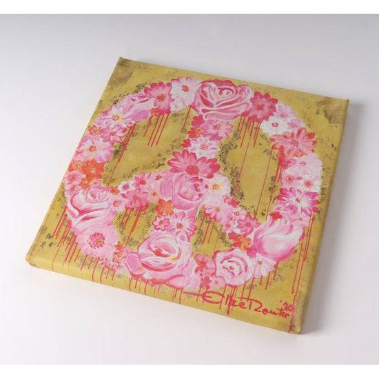 Queen Kerosin Leinwandbild - Peaceflower Sonderangebot