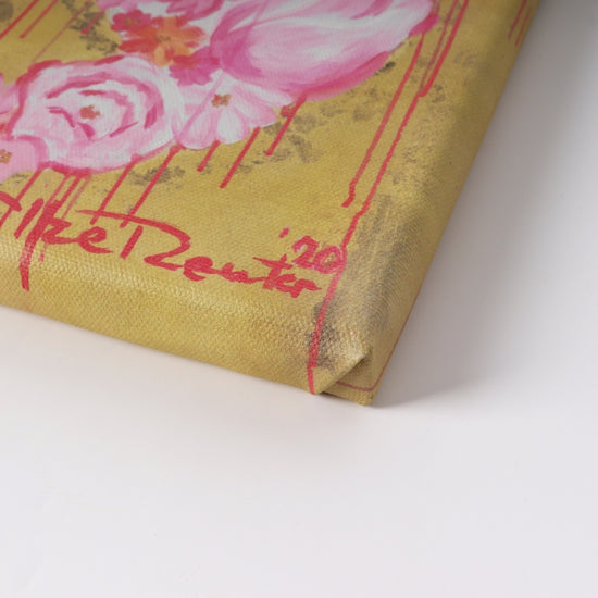 Queen Kerosin Leinwandbild - Peaceflower Sonderangebot