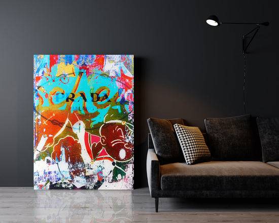 Queen Kerosin Acrylglasbild - POP-EYE Großer Ausverkauf