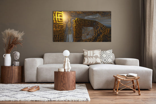 Queen Kerosin Acrylglasbild - Golden Manifest Online Outlet