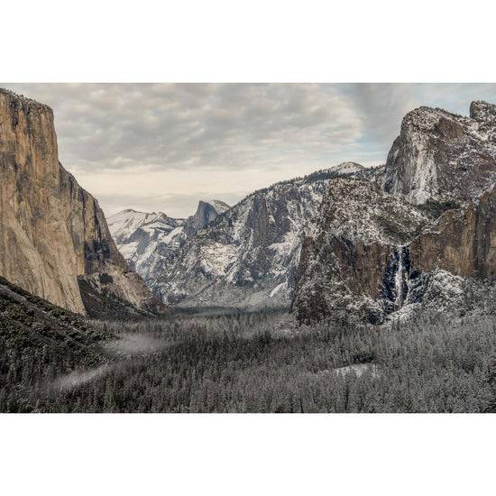 Queen Kerosin Acrylglasbild - YOSEMITE VALLEY AFTER SNOWSTORM 2 3