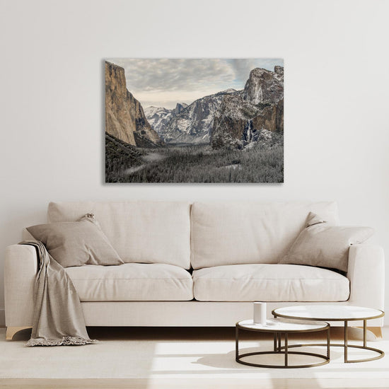 Queen Kerosin Acrylglasbild - YOSEMITE VALLEY AFTER SNOWSTORM 2 3 VIP-Rabatte