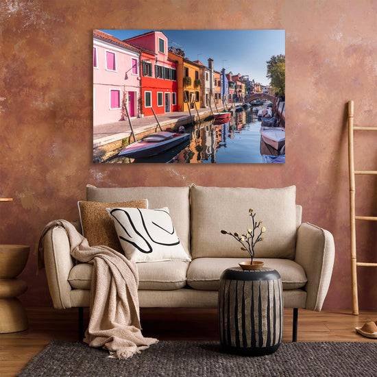 Queen Kerosin Acrylglasbild - VENICE- BURANO CANAL Letzte 3 Tage