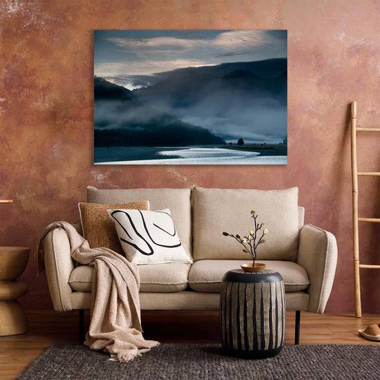 Queen Kerosin Acrylglasbild - MORNING MIST SOUTH ISLAND NEW ZEALAND Neueste Stile