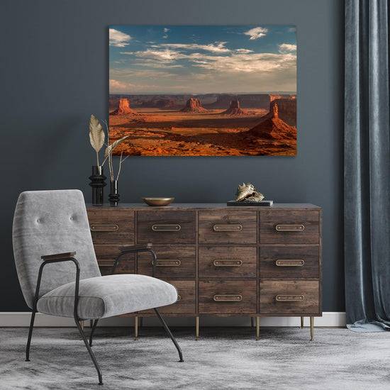 Queen Kerosin Acrylglasbild - MONUMENT VALLEY 3 Letzter Tag