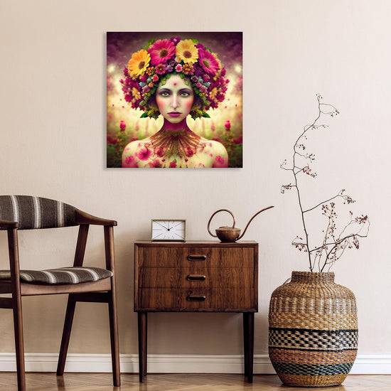 Queen Kerosin Acrylglasbild - Blumenfrau Bis zu 60% Rabatt