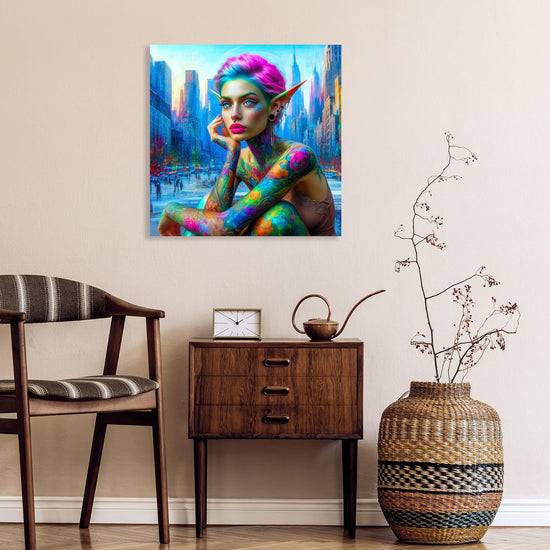 Queen Kerosin Acrylglasbild - Stadtelfen Bis zu 65% Rabatt