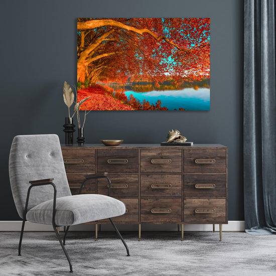 Queen Kerosin Acrylglasbild - Platanenallee am Baldeneysee I Fabrikladen