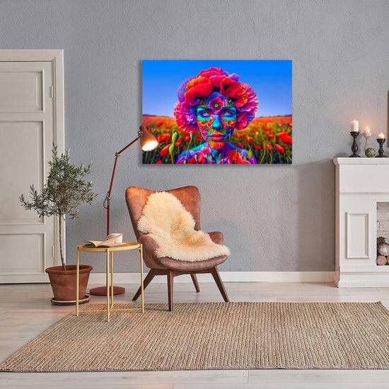Queen Kerosin Acrylglasbild - Mohn-Zeit Speichern exportieren