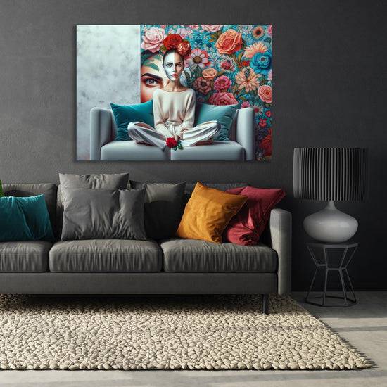 Queen Kerosin Acrylglasbild - Das Blumenzimmer Black Friday Preise