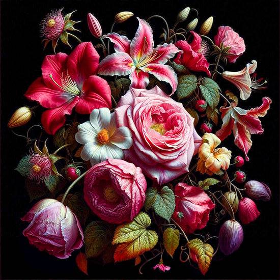 Queen Kerosin Acrylglasbild - Blumenpoesie