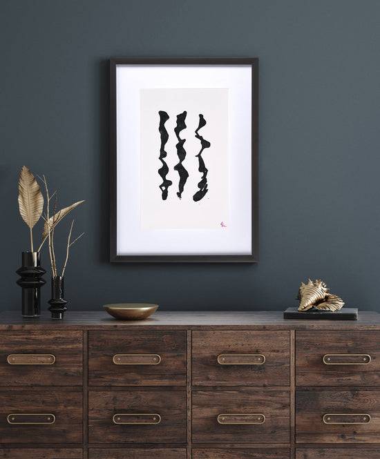 Queen Kerosin Rahmenbild - Ink Series 4/4 Saisonschlussverkauf