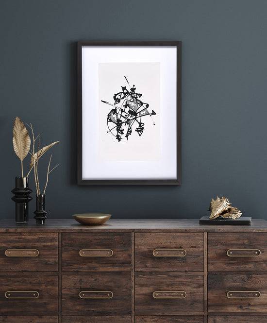 Queen Kerosin Rahmenbild - Ink Series 1/4 Weihnachtsangebot