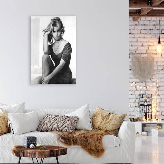 Queen Kerosin Acrylglasbild - Brigitte Bardot Riesige Ersparnisse