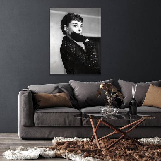 Queen Kerosin Acrylglasbild - Audrey Hepburn VIP-Rabatte