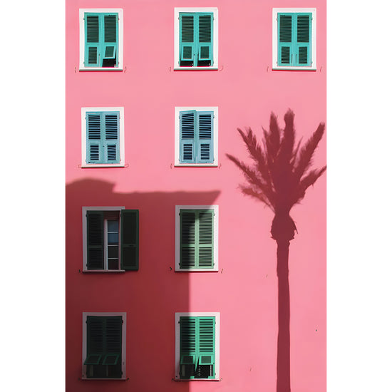 Queen Kerosin Acrylglasbild - Pink Palm Kostenlose Rückgabe