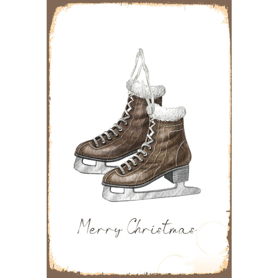 Queen Kerosin Blechschild - Ice Skates Nur für heute