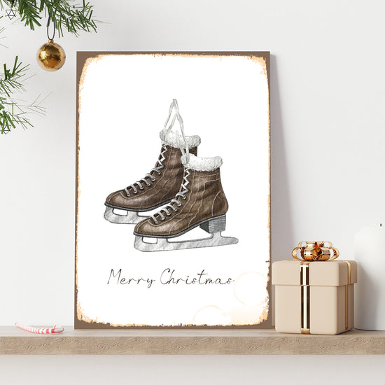 Queen Kerosin Blechschild - Ice Skates Nur für heute