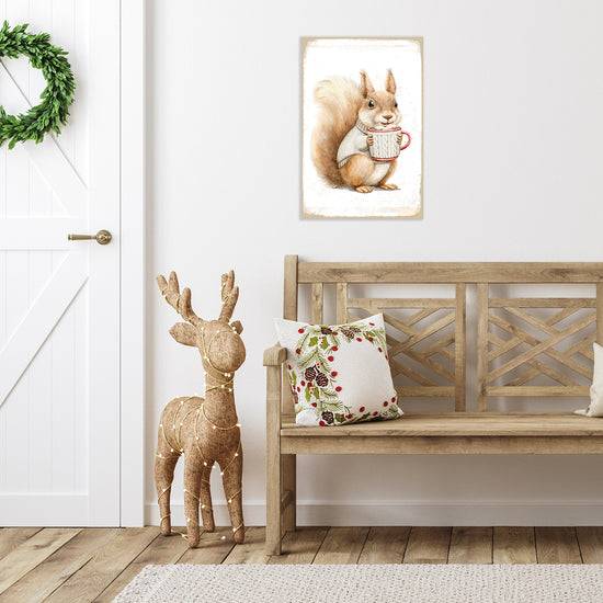 Queen Kerosin Blechschild - Christmas Squirrel Speichern exportieren