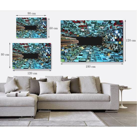 Queen Kerosin Acrylglasbild - City View Schlussverkauf