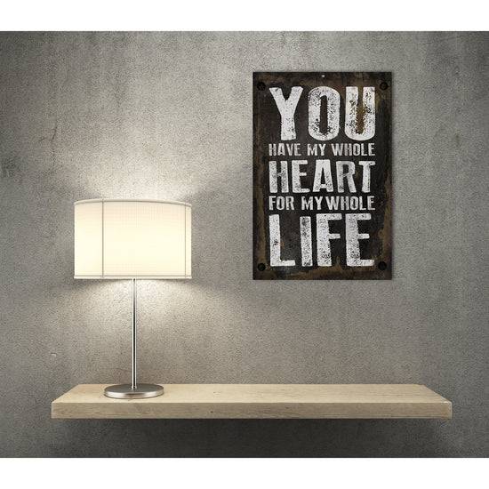 Queen Kerosin Blechschild - You Have My Hole Heart For My Hole Life Jubiläumsangebot