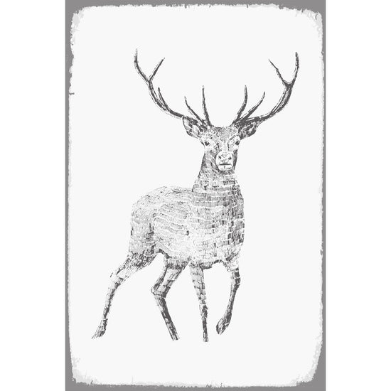 Queen Kerosin Blechschild - Drawn Deer Neueste Mode