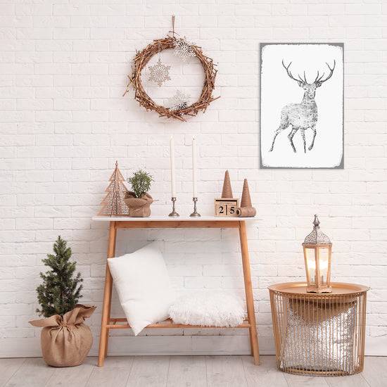 Queen Kerosin Blechschild - Drawn Deer Neueste Mode