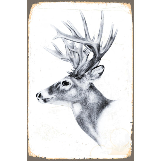 Queen Kerosin Blechschild - Christmas Deer Online Outlet