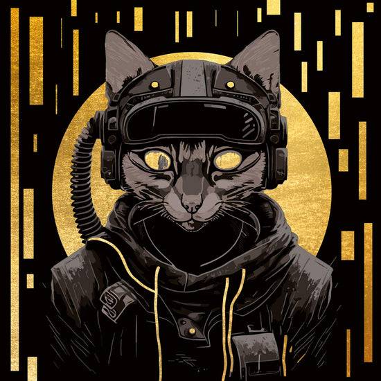 Queen Kerosin Blattgold Bild - Captain Cat Kostenloser Versand international