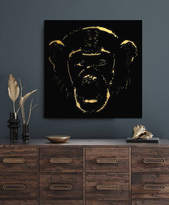 Queen Kerosin Blattgold Bild - Ape Fabrikladen