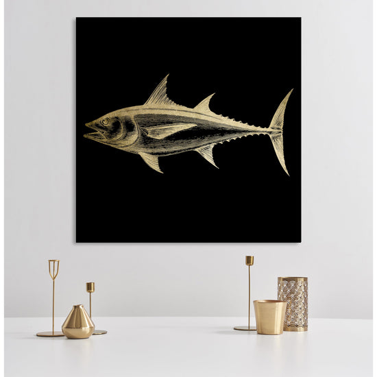 Queen Kerosin Blattgold Bild - Fish Auslauf