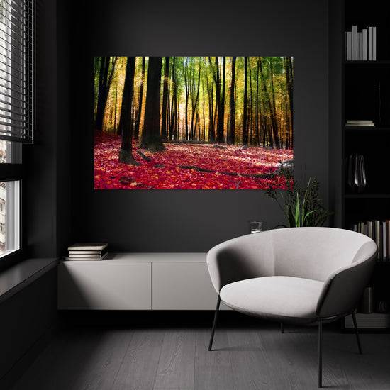 Queen Kerosin Aluminiumbild - Fall Foliage Verkauf