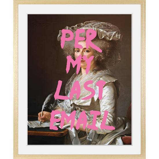 Queen Kerosin Rahmenbild - Per My Last Email Kauf eins, bekomm eins gratis